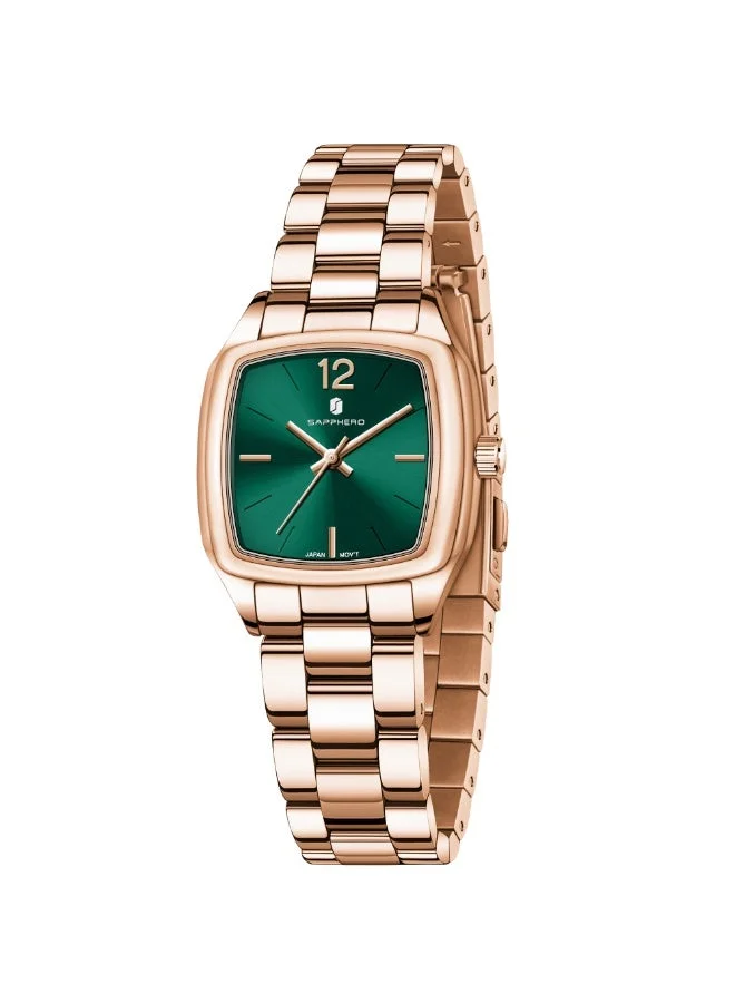 سافيرو SAPPHERO Watches for Women Luxury Ladies Watches Women's Bracelet Watch Small Stainless Steel Analog 3ATM Waterproof Wrist Watch for Women